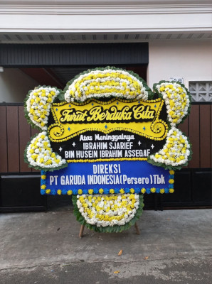 Papan Bunga Duka di Ganting Parak Gadang