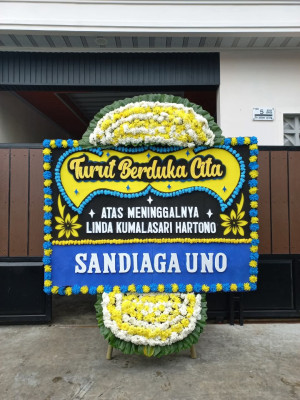 Papan Bunga Duka di Ganting Parak Gadang